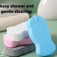thumbnail image 3 of 4 esponjas de baño exfoliantes ultrasuaves: herramientas reutilizables for el lavado corporal que cuidan la piel, diseñadas for una experiencia de ducha de spa, accesorios de baño versátiles., 3 of 6