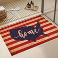 thumbnail image 6 of Wzzjkit Patriotic Door Mat 4th of July Doormat Independence Day Decoration Red White and Blue Welcome Mat Non Slip Rubber Backing Outdoor Indoor Entryway Floor Mats Home Festival Decor, 6 of 6