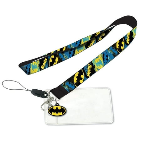 Batman Lanyard with Dangle