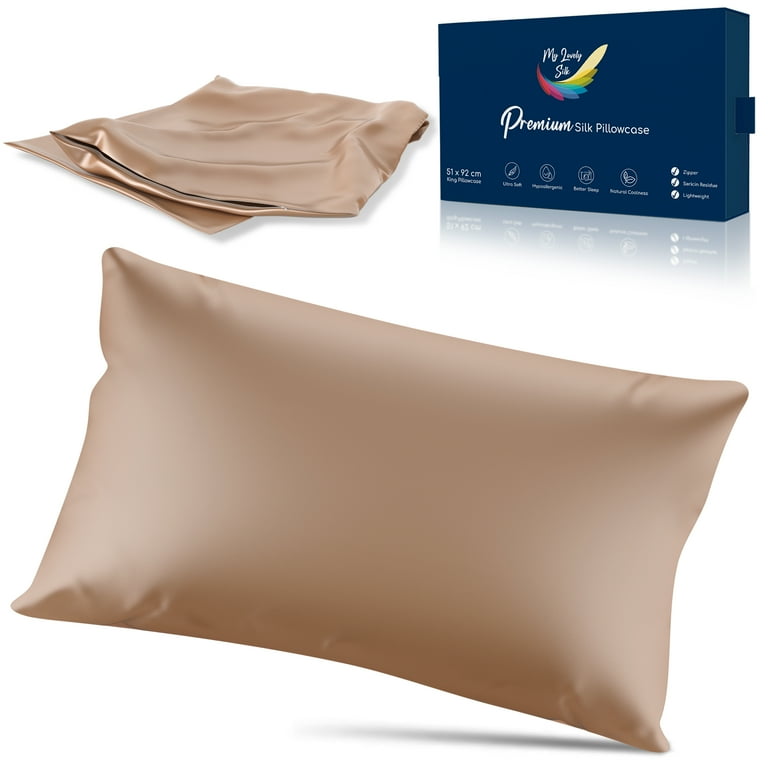 Natural pure silk pillow discount