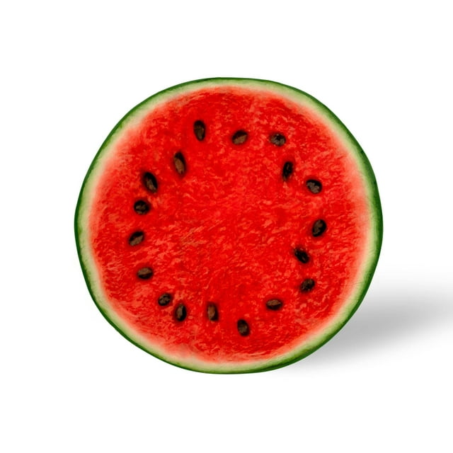 Manta de forro polar redonda Toynk Watermelon Slice de 150 cm