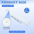thumbnail image 2 of Uxcell CPU Power Cable 12 Inch(30cm) 18AWG EPS-12V, 1Pcs CPU 8 Pin Male to 8 Pin(4+4 Detachable) Male for Motherboard Power Adapter, White, 2 of 7