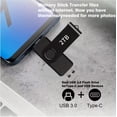 thumbnail image 3 of USB Flash Drive 2T(1864G) Dual USB Type-C Thumb Drive, Compatible with Phone, Laptop, Tablet-MAOLAI, 3 of 6