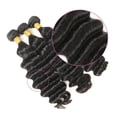 thumbnail image 3 of Brazilian Hair Loose Deep Wave Bundles Unprocessed Human Hair Bundles 1/3 Bundles Deep Curly Human Hair Weave Brazilian Remy Hair Extensions, 3 of 6