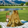 thumbnail image 4 of Cozy Flannel Golden Retriever Throw Blanket - Perfect For Couch, Bed, Office, And Travel | Soft, Warm, And Versatile | Ideal Gift For Pet Lovers, 4 of 8