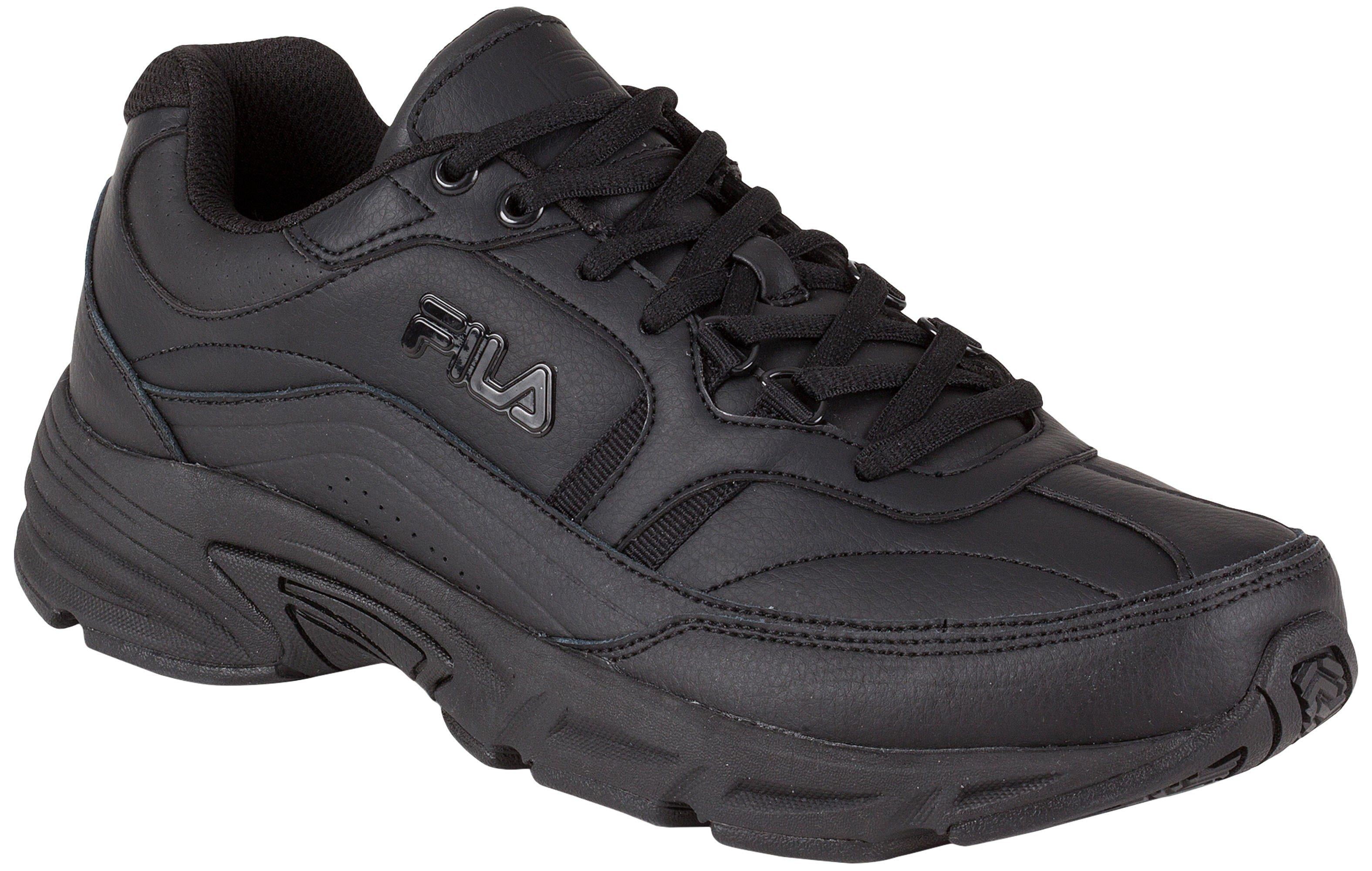 Fila Work Men Wide Memory Workshift Slip Resistant Sneakers -