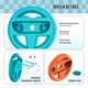 thumbnail image 2 of 2PCS Dirección ruedas Directora Soporte del controlador para 2 Joy-Con () Blue Orange, 2 of 4