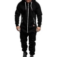 thumbnail image 1 of Tmall Combinaison à Capuche Zippée pour Hommes Combinaison Décontractée d'Hiver, 1 of 4