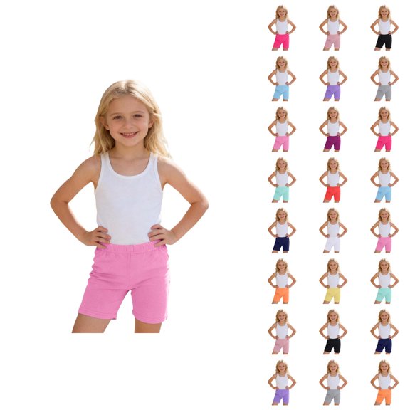 Girls Shorts Toddler Pants Dance Leggings Layering Underwear Soft Breathable Playwear