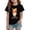 Black, variant on Youpwaven K'i'ds Graphic T-Shirt Hallochen Aperolchen Tee for B'oys G'i'rls Todd'l'er, Cocktail Pattern Short Sleeve Top, Summer Casual Pullover, Youth Fashion Apparel