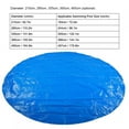 thumbnail image 2 of Luniquz 6/8/10/12/15 FT Round Inflatable Above Ground Pool Cover, Outdoor Swimming Pool Cover, Paddling Pool Protector, Dustproof Waterproof Prevent Leaves, Prevent from Debris Pool Cover, 2 of 7