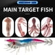 thumbnail image 4 of Señuelo De Pesca De Calamar Cebos biónicos para camarones, señuelo de pesca fluorescente de 11,5 cm para pesca nocturna en agua dulce, 4 of 6