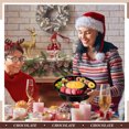 thumbnail image 2 of QualitChoice Chocolate And Electric Set Fondue Set Home Venue Electric Pot Parties Fondue Pot Set Fondue Minutes Chocolate Set, 2 of 6