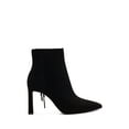 thumbnail image 2 of Vince Camuto Selley Black Zipper Closure Pointed Toe Ankle Heeled Boot (Black, 7), 2 of 6