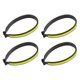 thumbnail image 1 of 2Pair Bike Trouser Clips Lightweight Bike Trouser Clips with Reflective Bands for Night Rides, 1 of 5
