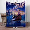 thumbnail image 2 of Rapunzels Blanket Travel Throw Blanket - Measures 60 x 50 Inches Super Lightweight Soft & Cozy Travel Accessories for Rapunzels Bed Sofa Living Room Couch Home Decor, 2 of 4