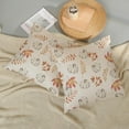 thumbnail image 6 of Fall Pillow Covers 18x18 Inches Pack of 2 White Pumpkin Maple Leaves Throw Pillow Covers Outdoor,Fall Thanksgiving Decoration Pillowcase Autumn Decor Farmhouse Cushion Case for Sofa Couch, 6 of 6
