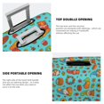 thumbnail image 4 of Haiem fall cute gnome Pumpkin Luggage Cover Printed Suitcase Covers for Luggage Elastic Washable Suitcase Protector Fits 18-32 Inch Luggage-Small, 4 of 8