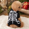thumbnail image 6 of Halloween Costumes For Dogs, Features Dog Skeleton Costume For Fun Halloween Visiting And Family Gathering, 6 of 6