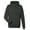 Charcoal, variant on Men's 80/20 Midweight College Hooded Sweatshirt - JET BLACK - XL