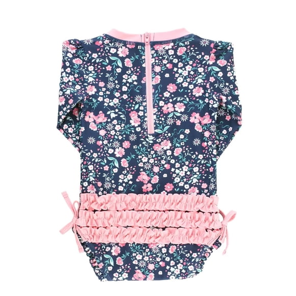 Protector antisarpullido de una sola pieza con volantes Moonlit Meadow, 0-3 m