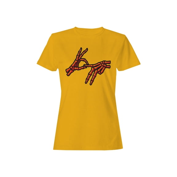 Skeleton Hand "OK" Gesture Women's T-shirt