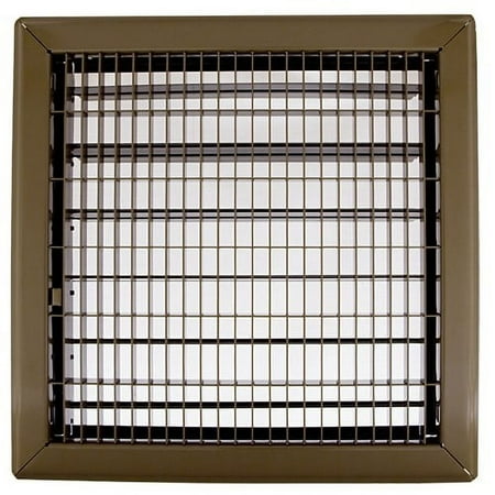 

Brown Heavy Gauge Floor Register - 10 x 14