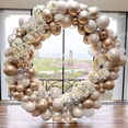 thumbnail image 4 of Globos de fiesta Dagelar Nude White Gold 60 unidades, 4 of 7