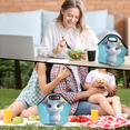 thumbnail image 7 of Herdesigns Cute Sheep Insulated Lunch Bag Neoprene Lunch Box for Women Men Soft Cooler Bag Animal Washable Lunch Tote for Work Outdoor Picnic, 7 of 7