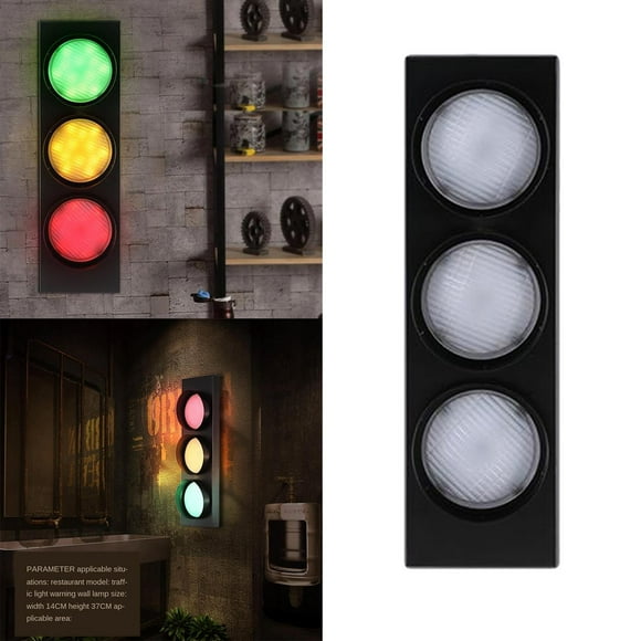 Bar lámpara de pared led lámpara de advertencia seguridad rojo Luz de pared señales de tráfico luces Retro iluminación Salvador Luces de pared de señal de tráfico