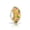 Gold-Tone, variant on Womens Murano Glass Charm Bead 3D Lampwork Multi-Color Gold Foil Flower Silver Core