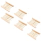 thumbnail image 1 of 6 piezas de bandeja para jabonera, bandeja de madera para palets, bandeja de madera, caja para el hogar, drenaje, estante de almacenamiento para baño, viajes, 1 of 6