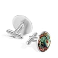 thumbnail image 3 of Chameleon Formal Attire Accessories Set: Cufflinks, Shirt Clip, Cufflink - Suitable for Business Attire - Made of Stainless Steel - Ideal for Business Meetings or Special Occasions, 3 of 6