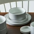 thumbnail image 3 of Noritake ColorTex Stone Grey 12-Piece Dinnerware Set, Service for 4, 3 of 7