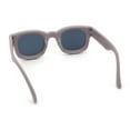 thumbnail image 7 of Retro Nostalgic Thick Bubble Plastic Frame Retro Horn Rim Sunglasses Purple Grey - Black, 7 of 7