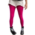 thumbnail image 2 of Cherry Pink Opaque Footless Tights for Women, 2 of 5