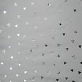 thumbnail image 1 of Intelligent Design Zoey Metallic Printed Shower Curtain Grey/Silver 72x72, 1 of 2