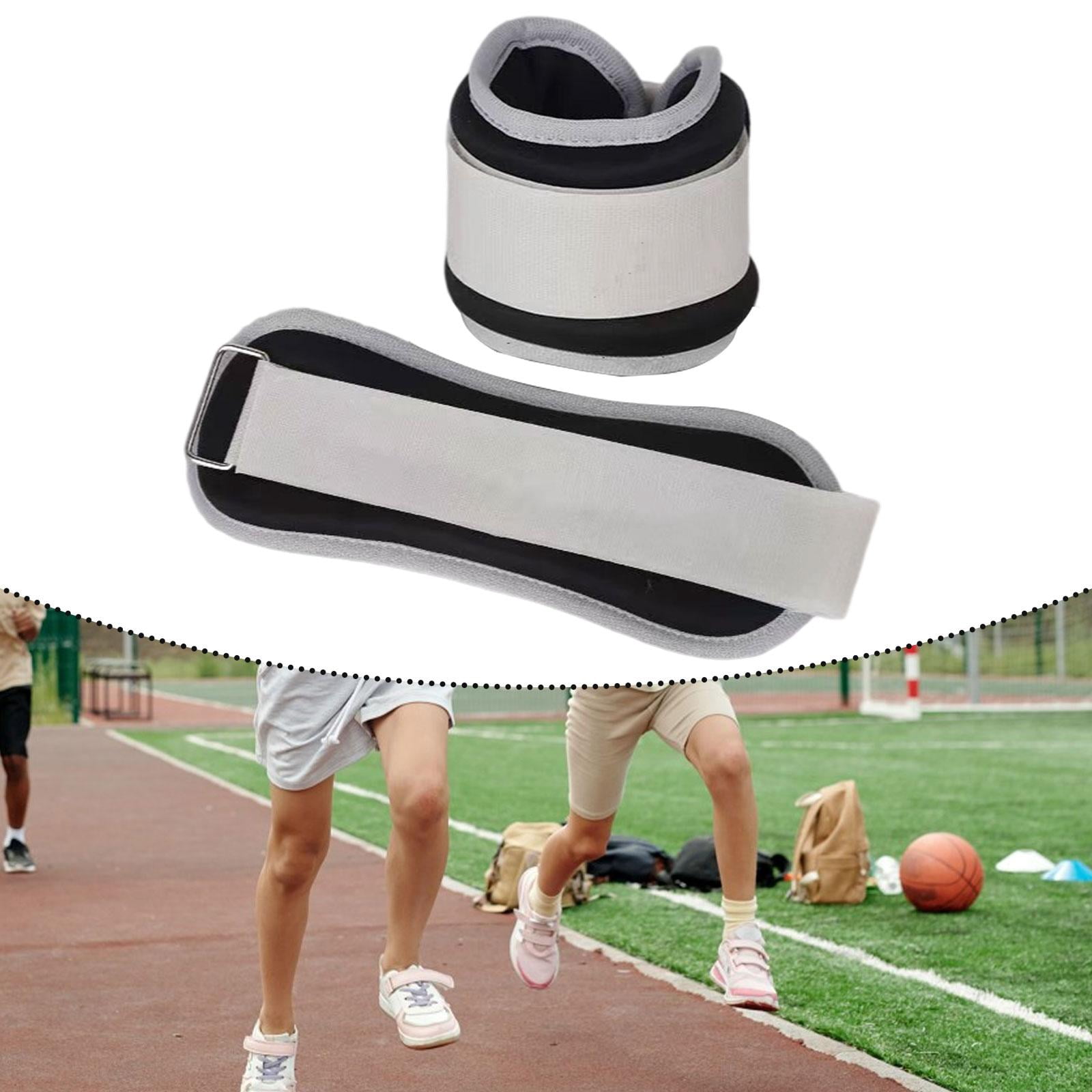 Dualoai Ankle Weights Leg Weight Straps Comfortable Wearable Practical Wrist Weights for 0.75kgx2