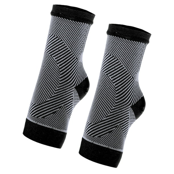 Soporte de Tobillo Unique Bargains 1 Par Negro Gris S/M