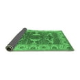 thumbnail image 2 of Ahgly Company Indoor Rectangle Oriental Emerald Green Industrial Area Rugs, 7' x 10', 2 of 4