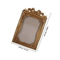 thumbnail image 2 of HINTRMENT Living Room Photo Frames Picture Frame Golden Resin Photo Display Homeowners 1Set, 2 of 6
