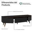 thumbnail image 4 of Mueble Mesa para TV Madesa Reims hasta 75' Negro, 4 of 12