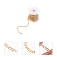thumbnail image 4 of 1 Roll Of Stainless Steel Chain Bracelet Chain Accessory DIY Necklace Chain, 4 of 8