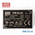 thumbnail image 3 of Mean Well IRM-03-5S Switching Power Supply 3W 5V 600mA - Encapsulated, 3 of 5