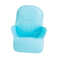 thumbnail image 2 of Silla de comedor de bebé cubierta Silla de comedor Accesorio cómodo Pu Cuero Pu Booster Cushion Stable Seat para niños Niños para bebés Azul, 2 of 9