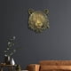 thumbnail image 3 of Estatuils de estatua 3D montadas en pared de cabeza de animal Decoración de estar Tigre Sunnimix Decoraciones de pared para el hogar, 3 of 7