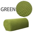 thumbnail image 4 of Stretch Armrest Covers for Chairs Sofas Couch, Spandex Arm Covers, Anti-Slip Furniture Protector Washable Armchair Slipcovers for Recliner Set of 2, 4 of 8