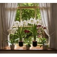 thumbnail image 2 of Beautiful Floral Arrangement Window Wall Mural Decal Sticker, Wallmonkeys (48 in W x 43 in H), 2 of 4