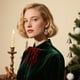 thumbnail image 4 of Christmas Ball Pendant Earrings, 4 of 6