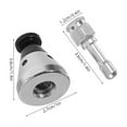 thumbnail image 2 of Masteelf 1 Set Pressure Cooker Valve Replacement Explosion-Proof Safety Valve Steam Release Handle Replacement Cooker Safety Relief Valve, 2 of 8